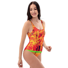 Load image into Gallery viewer, Nowhere Deluxe Road Trip On Fire® One-Piece Swimsuit - Nowhere Deluxe