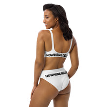 Load image into Gallery viewer, Nowhere Deluxe Logo® Recycled High-Waisted Bikini - Nowhere Deluxe