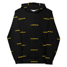 Load image into Gallery viewer, Nowhere Deluxe Gold Logo® All-Over Hoodie - Nowhere Deluxe