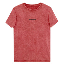 Load image into Gallery viewer, Embroidered Nowhere Deluxe® Denim T-Shirt - Nowhere Deluxe