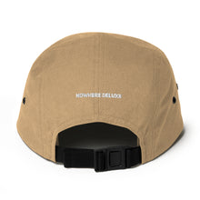 Load image into Gallery viewer, Five Panel Embroidered Nowhere Deluxe® Cap - Nowhere Deluxe
