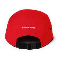 Load image into Gallery viewer, Five Panel Embroidered Nowhere Deluxe® Cap - Nowhere Deluxe
