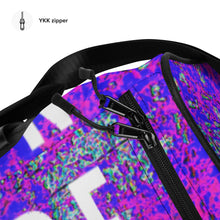 Load image into Gallery viewer, Road Trip Nowhere Deluxe Logo® All-Over Duffle bag - Nowhere Deluxe
