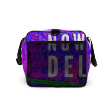 Load image into Gallery viewer, Road Trip Nowhere Deluxe Logo® All-Over Duffle bag - Nowhere Deluxe
