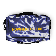 Load image into Gallery viewer, Nowhere Deluxe Gold Logo® Duffle Bag - Nowhere Deluxe
