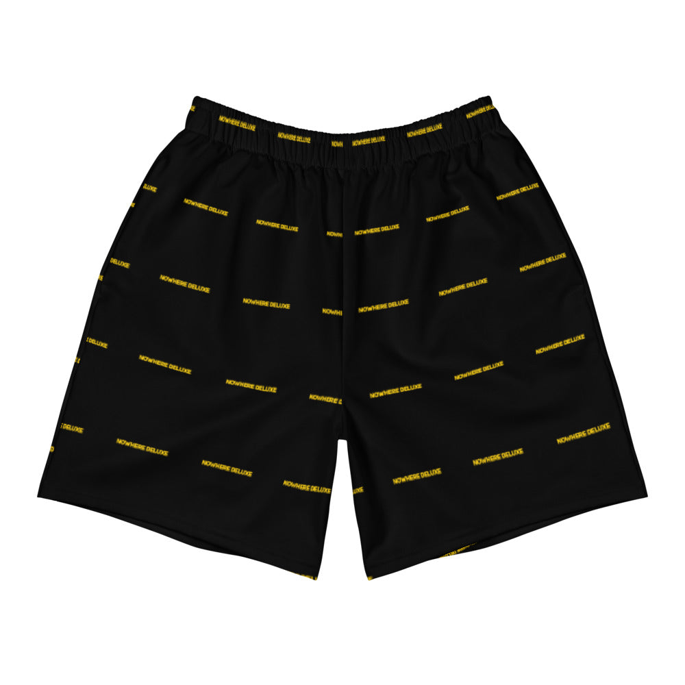 Nowhere Deluxe Gold Logo® All-Over Shorts - Nowhere Deluxe