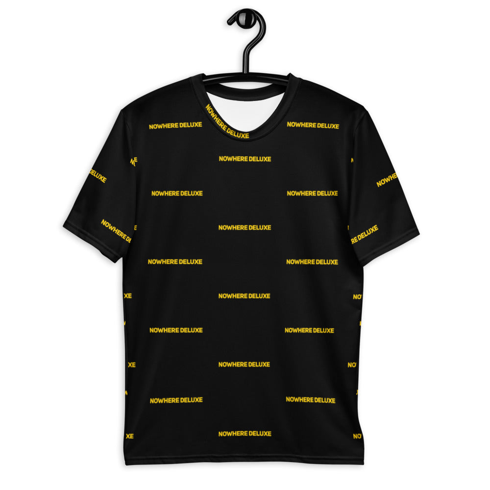 Nowhere Deluxe Gold Logo® All-Over T-Shirt - Nowhere Deluxe