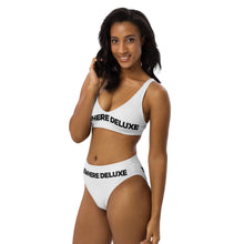 Load image into Gallery viewer, Nowhere Deluxe Logo® Recycled High-Waisted Bikini - Nowhere Deluxe
