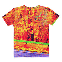 Load image into Gallery viewer, Road Trip On Fire® All-Over Women&#39;s T-Shirt - Nowhere Deluxe
