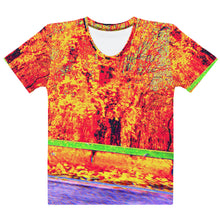 Load image into Gallery viewer, Road Trip On Fire® All-Over Women&#39;s T-Shirt - Nowhere Deluxe
