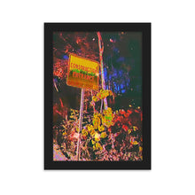 Load image into Gallery viewer, Under Construction® Framed Poster - Nowhere Deluxe
