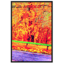 Load image into Gallery viewer, Road Trip On Fire® Framed Paper Poster - Nowhere Deluxe
