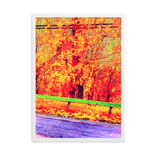 Load image into Gallery viewer, Road Trip On Fire® Framed Paper Poster - Nowhere Deluxe
