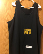 Load image into Gallery viewer, Nowhere Deluxe Gold Logo® Tank Top - Nowhere Deluxe
