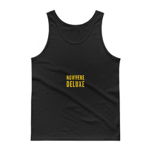 Load image into Gallery viewer, Nowhere Deluxe Gold Logo® Tank Top - Nowhere Deluxe
