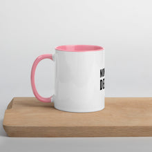 Load image into Gallery viewer, Nowhere Deluxe Logo® Mug with Color Inside - Nowhere Deluxe
