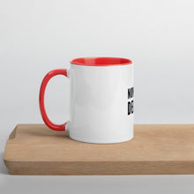 Load image into Gallery viewer, Nowhere Deluxe Logo® Mug with Color Inside - Nowhere Deluxe
