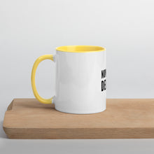 Load image into Gallery viewer, Nowhere Deluxe Logo® Mug with Color Inside - Nowhere Deluxe
